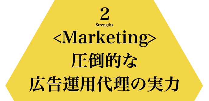 圧倒的な広告運用代理の実力
